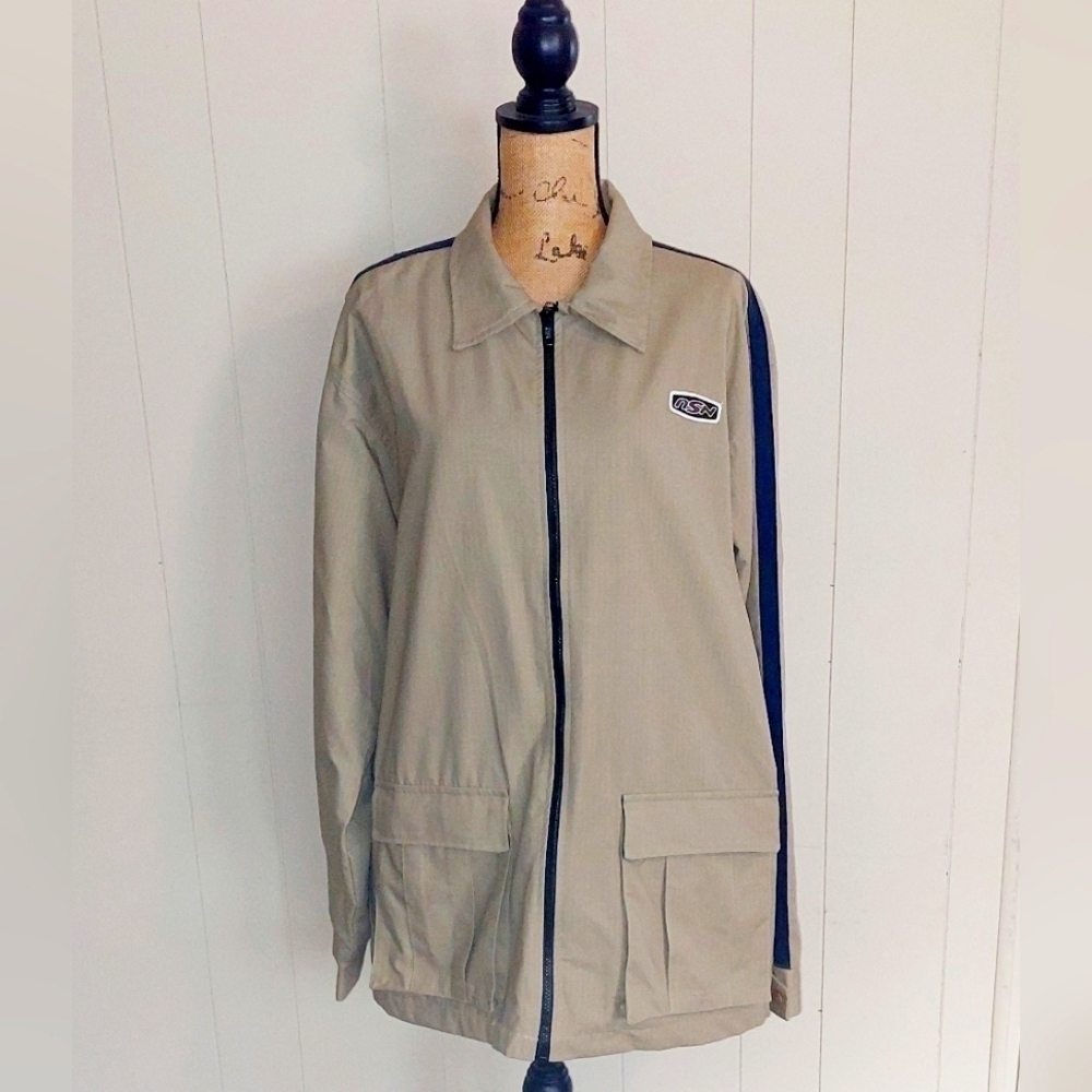 VTG North Shore Underground Motorcycle Jacket Unisex Size Large - Picture 2 of 11